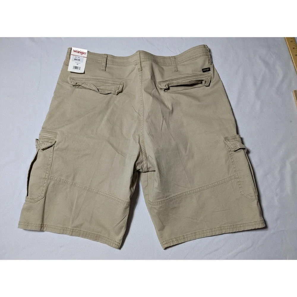 WRANGLER RELAXED FIT Men Size 40 Cotton Stretch Khaki 11